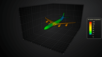 Dynamic coloring of 3D Mesh Model. - Example of realtime coloring a 3D Mesh Model.